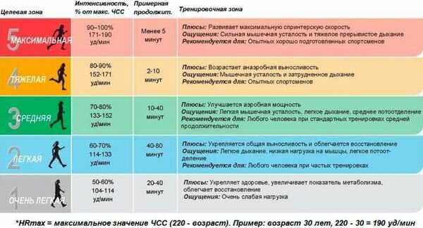 Что такое пульсовые зоны и зачем они необходимы